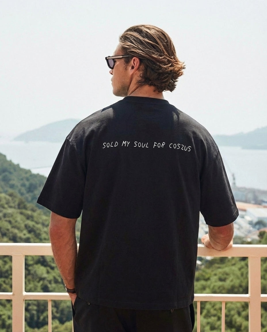 Coszus Soul Black T-Shirt